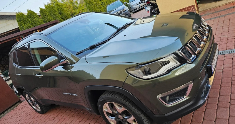 Jeep Compass cena 72500 przebieg: 268000, rok produkcji 2018 z Goleniów małe 781